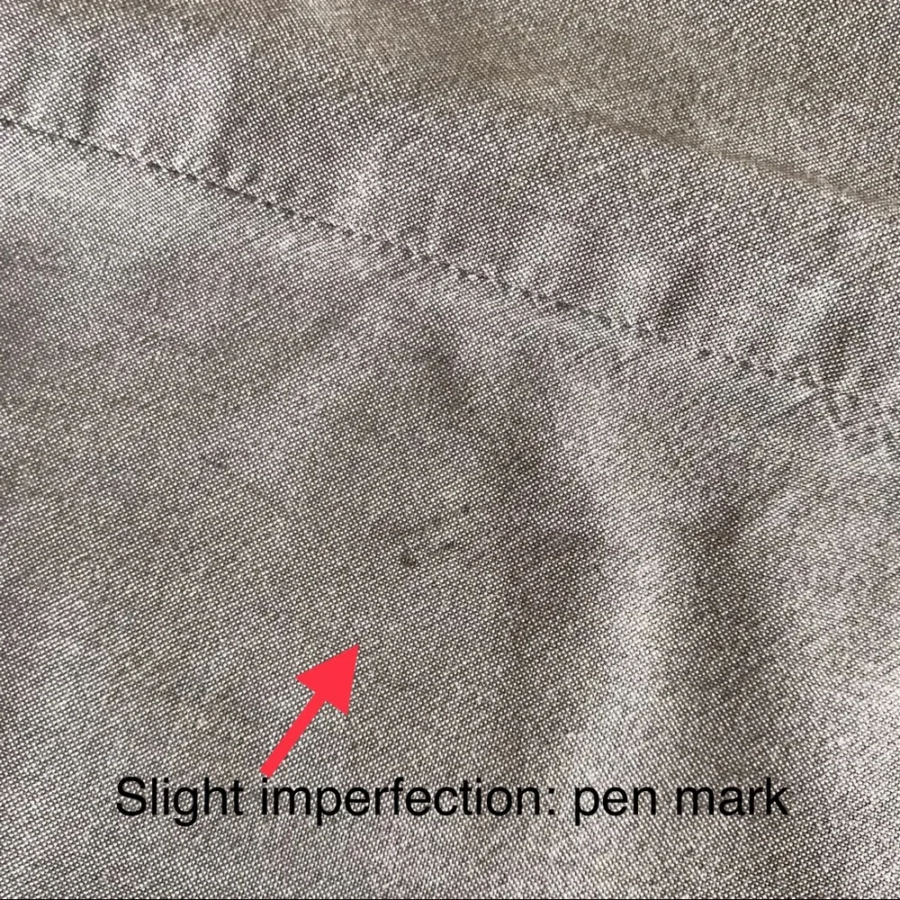Gap Broken-in Straight Chambray in Gun Powder-00Petite - Picture 8 of 8